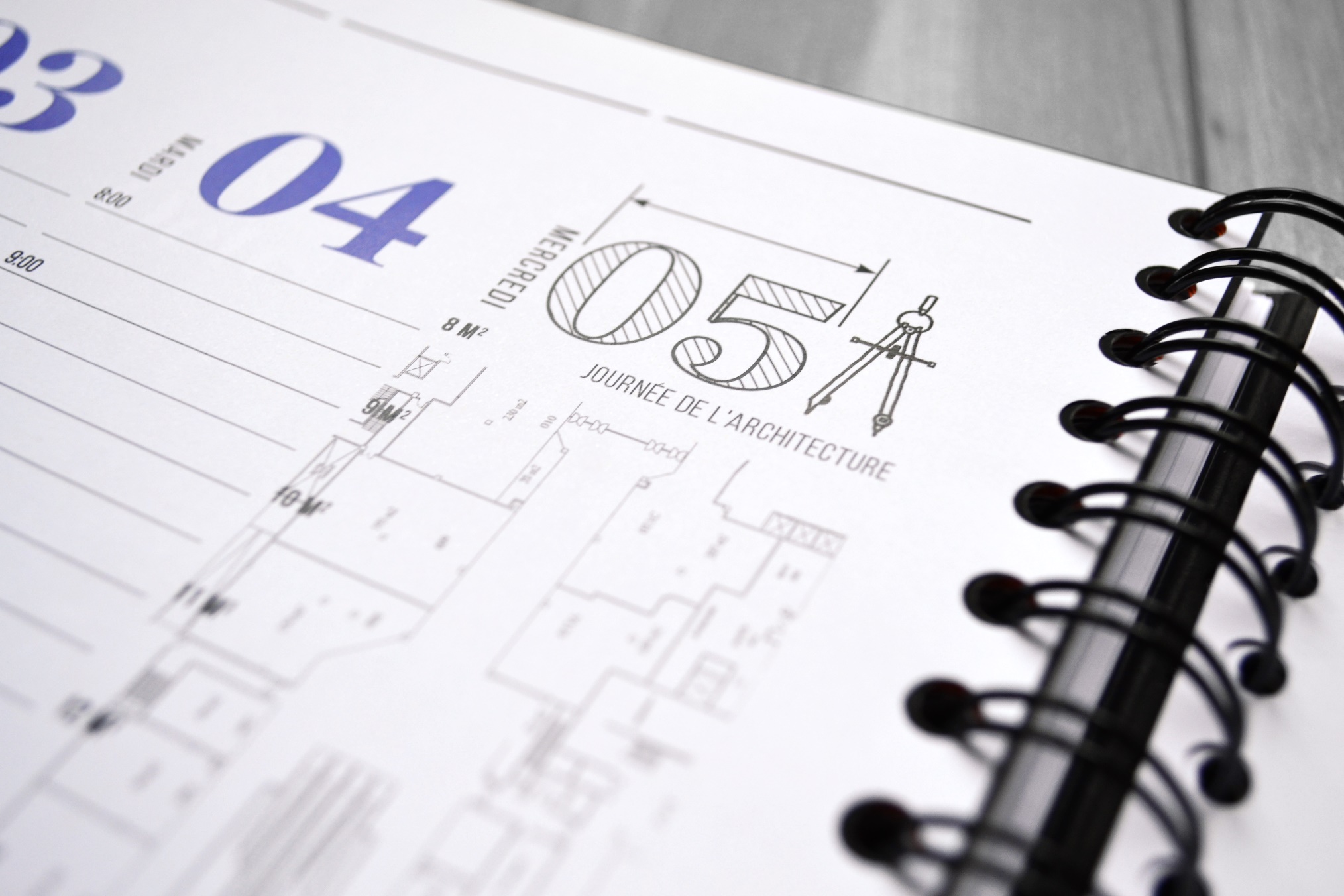 agenda créatif page intérieure