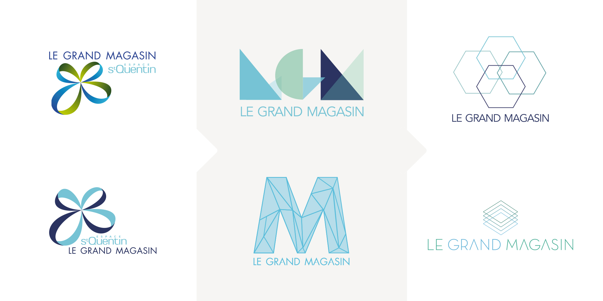 Logos - identité visuelle - IDDP - Hammerson - Le Grand Magasin