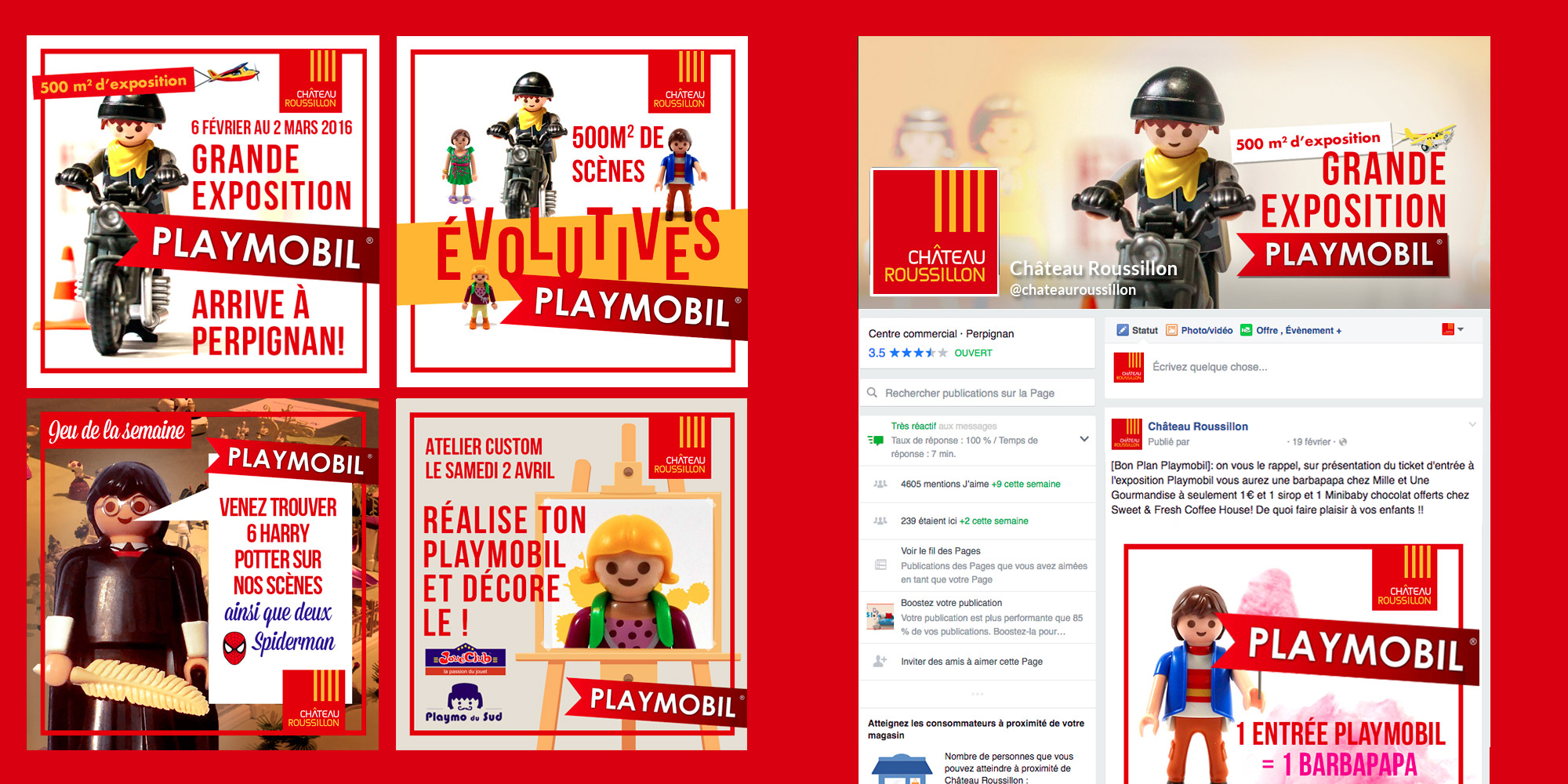 Château Roussillon - Codic - IDDP - Playmobil