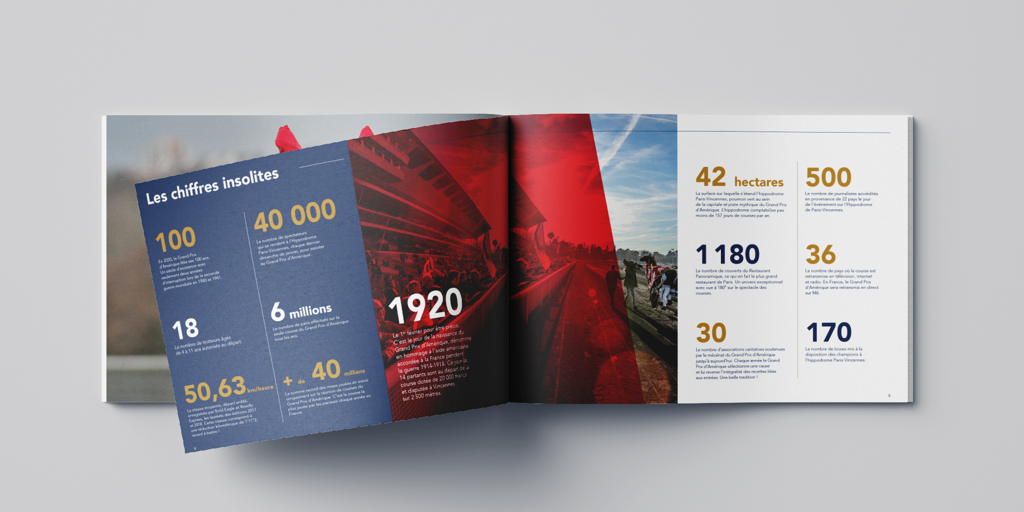 Brochure Grand prix d'amérique intérieur