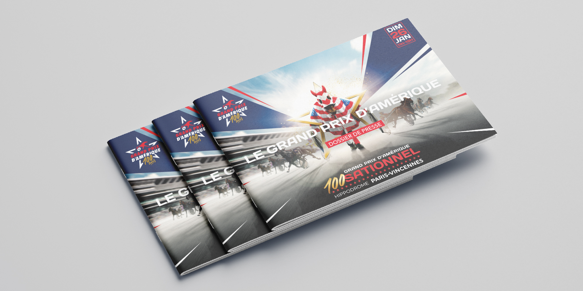 Brochure Grand prix d'amérique couverture